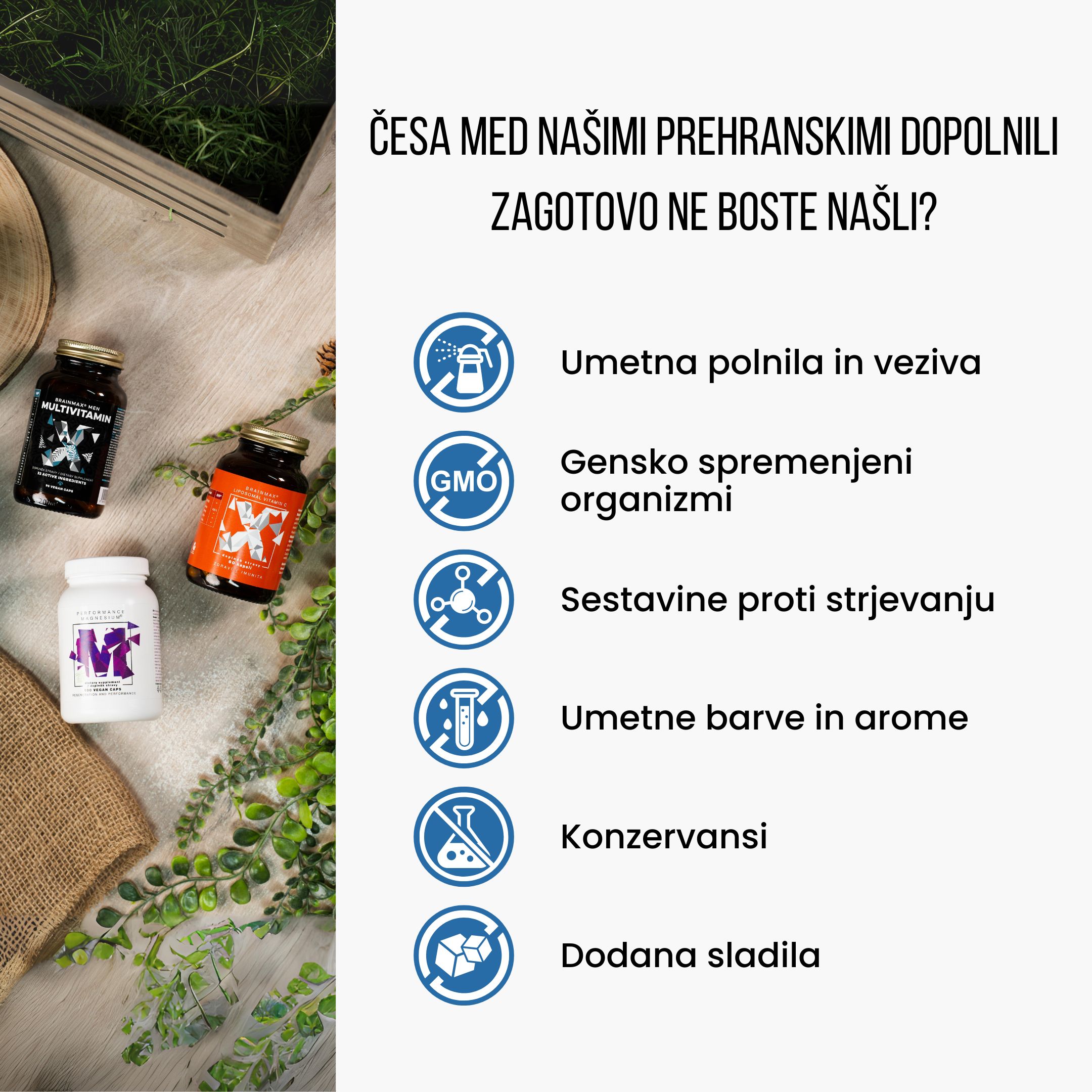 (Slovinština) Co v našich potravinách nenajdete
